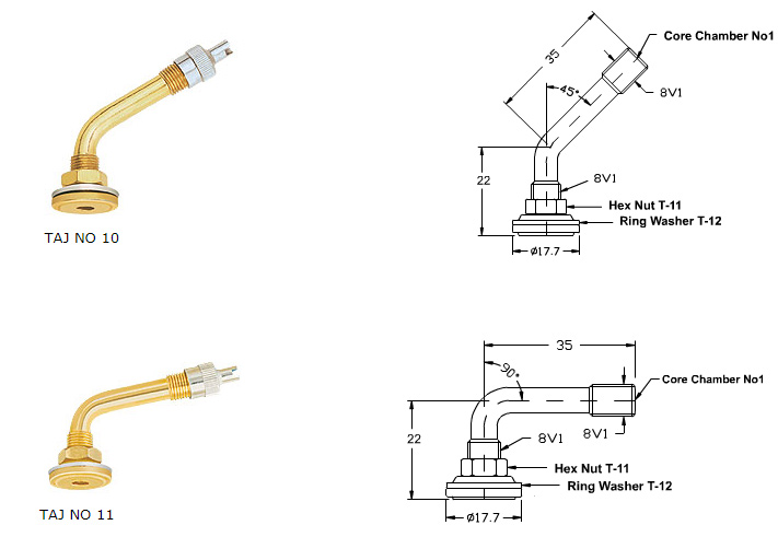 All Metal Clamp-In Valves